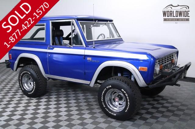 1977 Ford Bronco HO Mustang 302 Winch for Sale