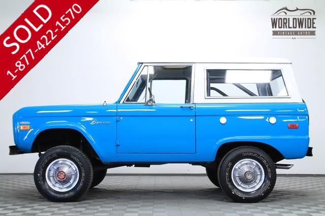 1971 Ford Bronco Uncut for Sale