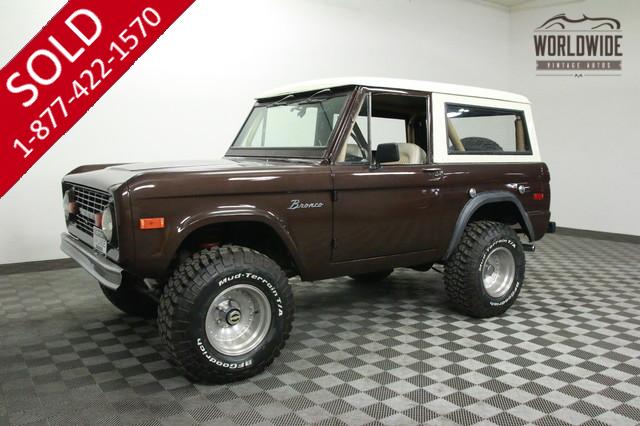 1975 Restored Ford Bronco for Sale