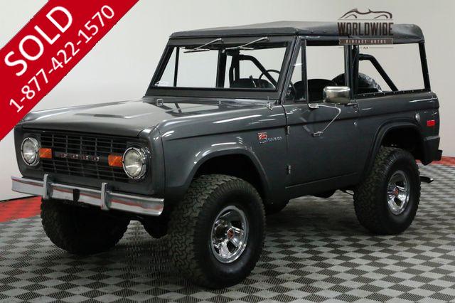 1973 FORD BRONCO HIGH DOLLAR RESTORATION PS PB 4X4 AUTO