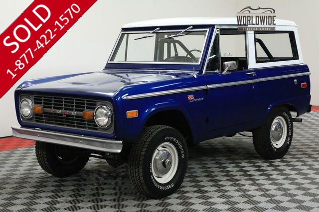 1973 FORD BRONCO RANGER RESTORED UNCUT V8 RARE