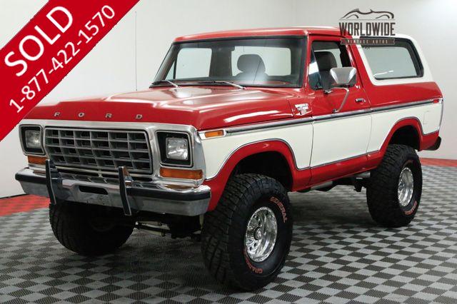 1979 FORD BRONCO RESTORED BIG BLOCK 429 V8 AUTO COLLECTOR 4X4