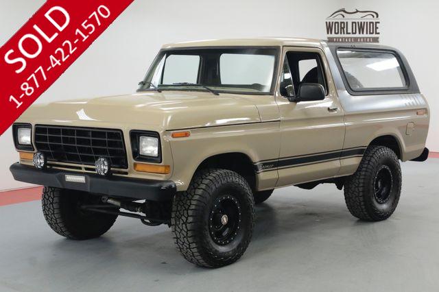 1979 FORD BRONCO RESTORED CONVERTIBLE REBUILT 400 V8 RARE