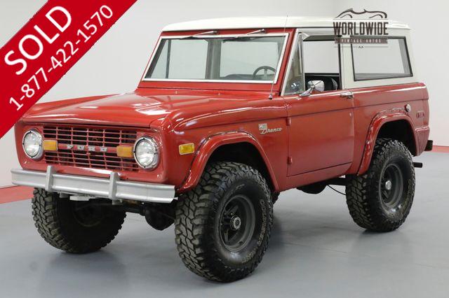 1976 FORD BRONCO SPORT RESTORED 4X4 PS DISC