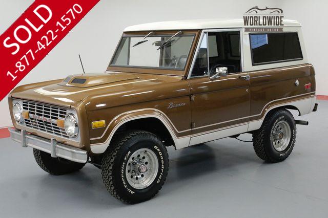 1975 FORD BRONCO UNCUT 302V8 AUTO NEW AND BEAUTIFUL