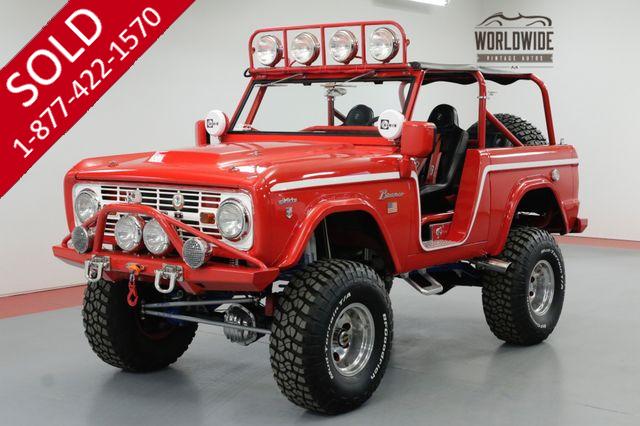 1966 FORD BRONCO $115K+ BUILD BEST OF SHOW TRUCK U13!