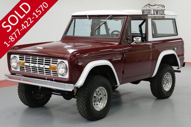 1967 FORD BRONCO RESTORED PS PB JAMES DUFF SUSPENSION V8