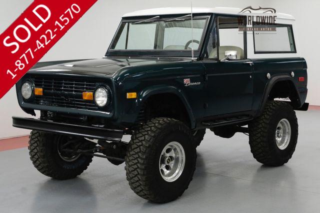 1971 FORD BRONCO 302V8 4BBL CARB 3-SPEED MANUAL 4X4  SOLD PRE VIP