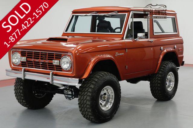 1972 FORD BRONCO EXTENSIVE RESTORATION. $85K+ BUILD. SOLD PRE VIP