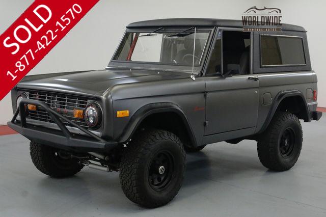 1977 FORD BRONCO RESTORED PS 4 WHEEL DISC EFI $70K+ BUILD