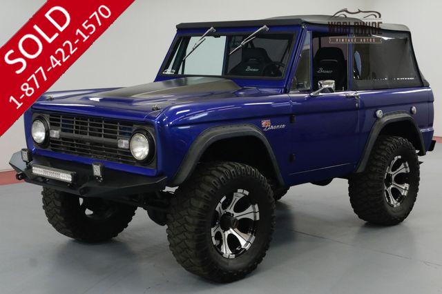 1966 FORD BRONCO RESTORED. CUSTOM. LIFT. PS. PB. 351W MOTOR!