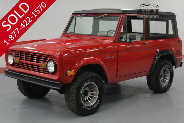 1972 FORD BRONCO RESTORED. 5.0 V8 EFI. 4X4. UPGRADES!