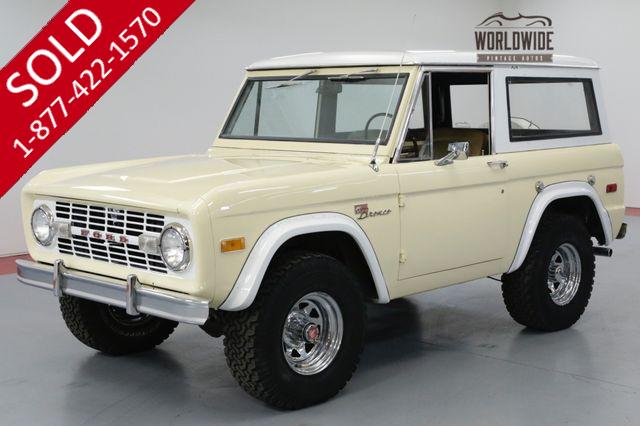 1972 FORD BRONCO RESTORED. 302V8! PS PB 4X4. STUNNING 