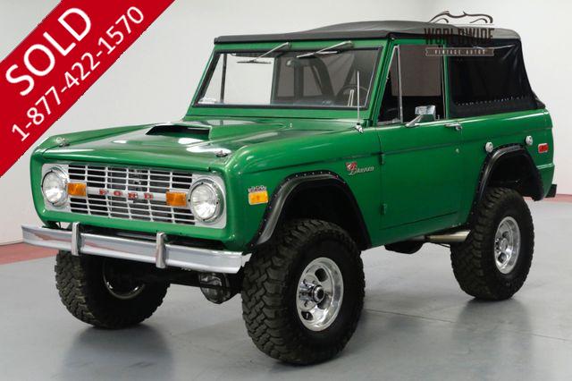 1973 FORD BRONCO SPORT. RESTORED. 302 V8! 4 SPEED! PS. 4x4.