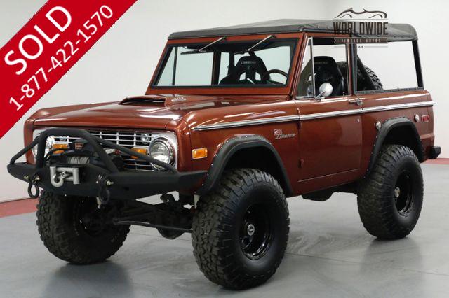 1972 FORD BRONCO HIGH $ BUILD. FRAME OFF RESTORED. AC. PS. PB 