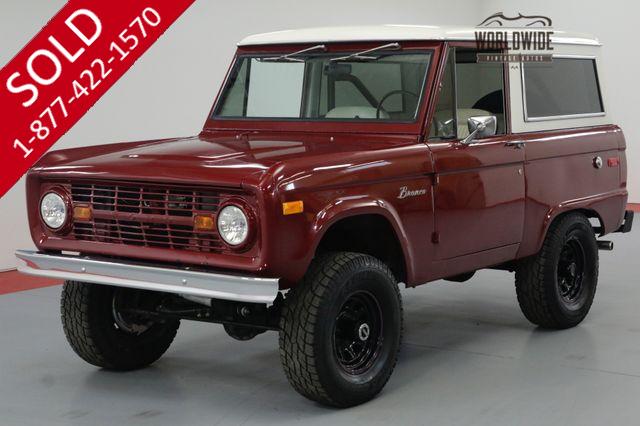 1967 FORD BRONCO RESTORED. V8 AUTOMATIC. DISC. 4X4 MUST SEE