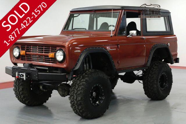 1969 FORD BRONCO FRAME OFF RESTORED. STROKER V8! 4X4! PS! 