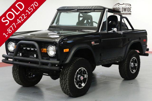 1975 FORD  BRONCO 4x4 CONVERTIBLE CUSTOM WHEELS V8 2K MILES 