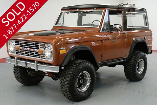 1970 FORD  BRONCO SPORT RESTORED CUSTOM PS 5 SPEED. 302 V8. 