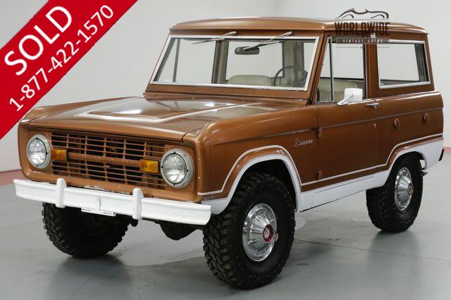 1976 FORD BRONCO UNCUT! STOCK. GORGEOUS PS PB 4x4 CONVERTIBLE