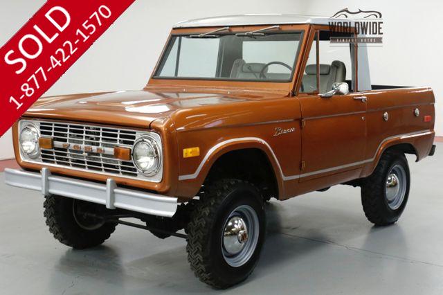 1971 FORD  BRONCO UNCUT! FRAME OFF RESTORATION, PS, PB, 4X4.  