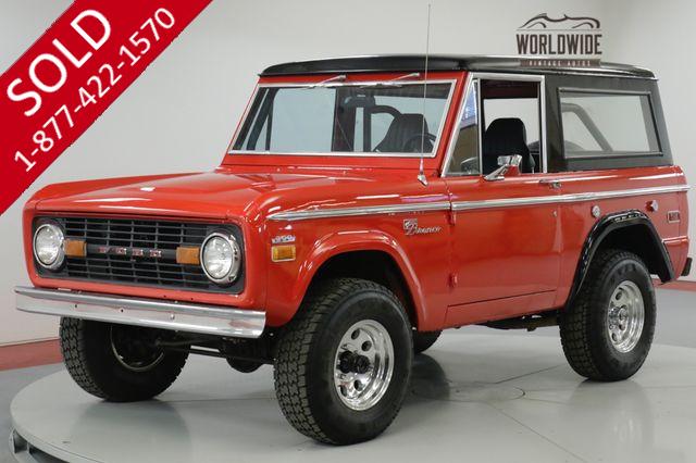 1970 FORD  BRONCO  SPORT. RESTORED. 4x4. NEW 302 V8! HARDTOP. 