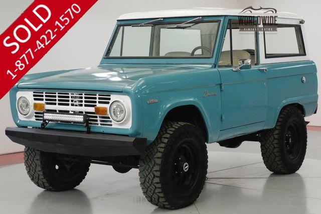 1969 FORD BRONCO RESTORED. UNCUT. V8! DISC. EXTRAS.