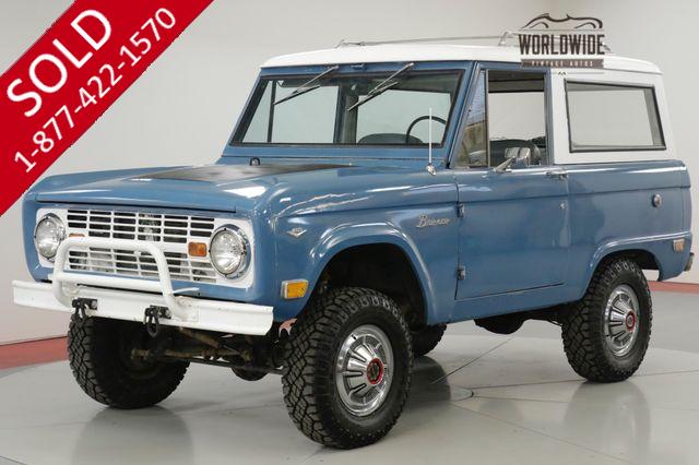 1968 FORD BRONCO FACTORY ORIGINAL TIME CAPSULE # MATCHING 4x4 