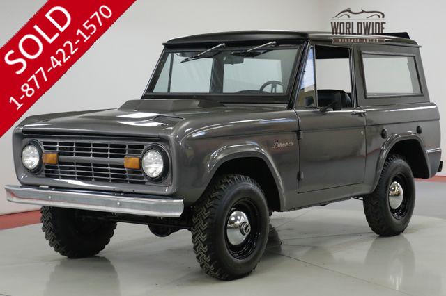 1976 FORD  BRONCO 351C V8 MANUAL 4X4 REMOVABLE HARD TOP 