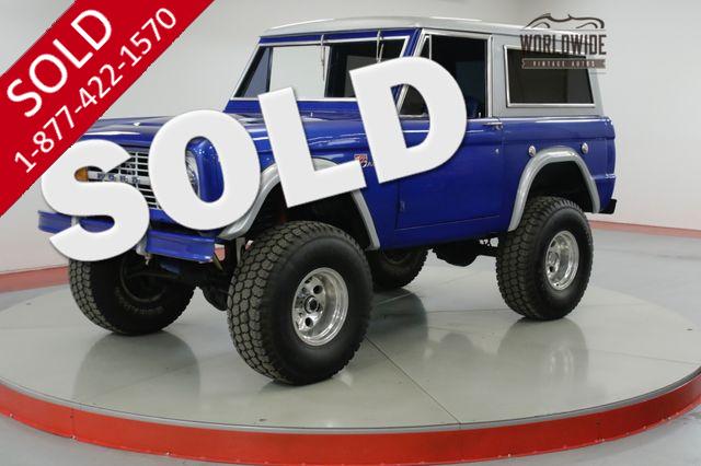 1974 FORD  BRONCO RESTORED 351 V8 PS PB 4X4 HIGH DOLLAR BUILD 