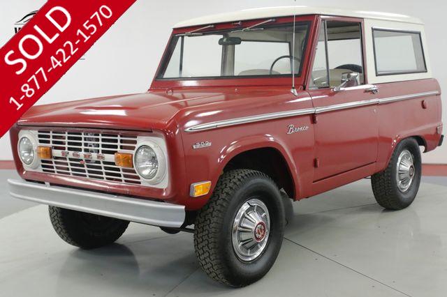 1969 FORD  BRONCO  SURVIVOR UNCUT 302 V8 REMOVABLE HARDTOP 4x4