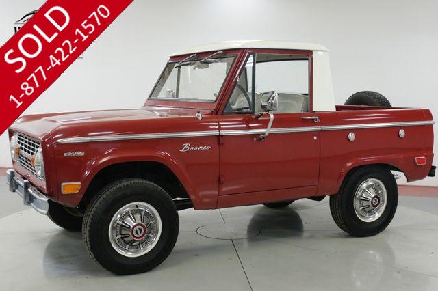 1969 FORD  BRONCO  UNCUT V8 HALF CAB COLLECTOR 4x4 MUST SEE