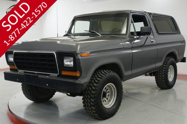 1979 FORD  BRONCO  RARE SECOND GENERATION CONVERTIBLE MUST SEE