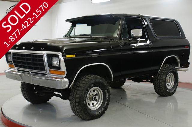 1979 FORD BRONCO 400M C6 AUTO 4X4 LIFTED PS PB 