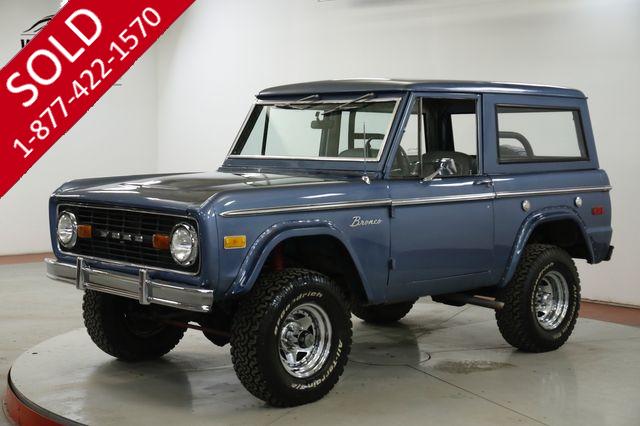 1971 FORD BRONCO 302 V8 MANUAL LIFTED 4X4 REMOVABLE TOP