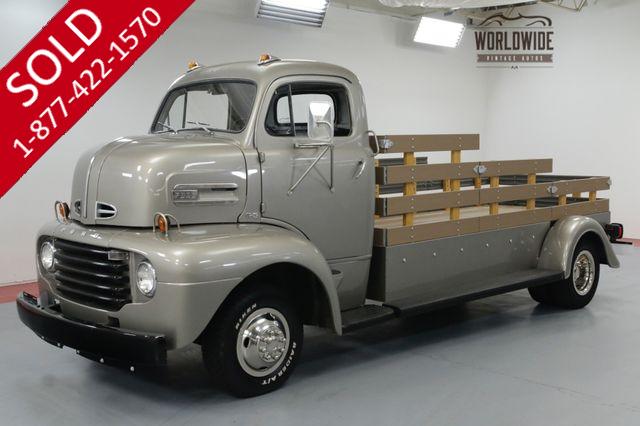 1950 FORD COE RESTORED! RARE COE SNUB NOSE! HAULER! CUSTOM.(VIP)