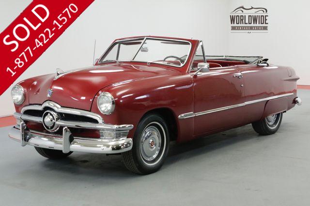 1950 FORD CONVERTIBLE AUTOMATIC POWER TOP CLASSIC CRUISER