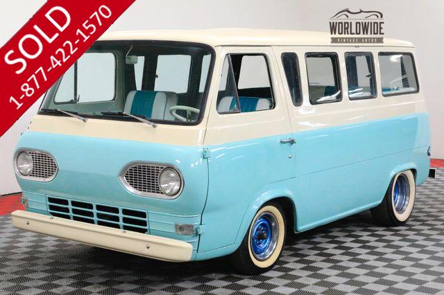 1962 FORD ECONOLINE RARE SEATS 7 INLINE 6 CYL. 3-SPEED MANUAL