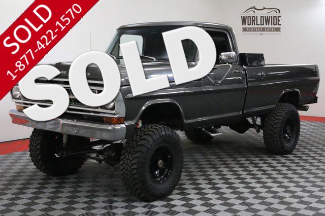 1971 FORD F-100 RESTORED 390 LIFTED 4-SPEED 3/4!