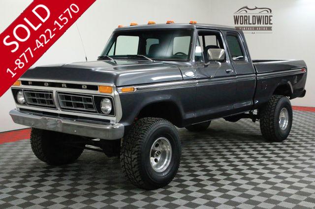 1977 FORD F-150 RARE CREWCAB 460V8 AUTO 4X4 AC