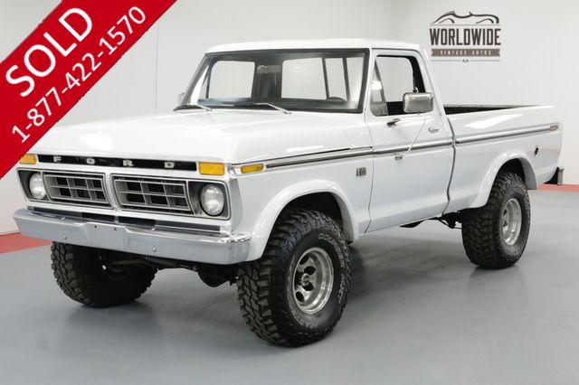 1976 FORD F-150 4X4 REBUILT 460 MOTOR 4 SPEED PS PB