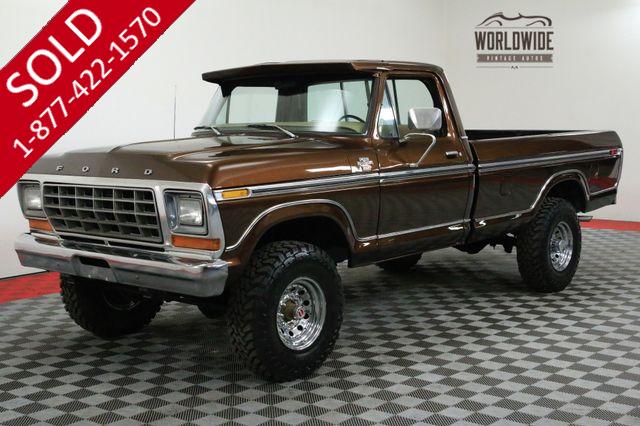 1979 FORD F-250 XLT HIGH BOY 4X4 RESTORED 400 V8 COLLECTOR