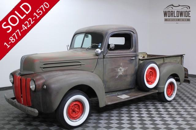 1942 Ford F1 Flathead Army Truck V8 Rat Rod for Sale