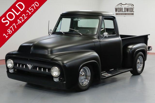 1955 FORD F100 RESTORED STREET ROD. BUILT 355 V8! 700R4 AUTO