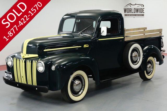 1946 FORD F100 RARE RESTORED, FLATHEAD V8, TURNKEY.