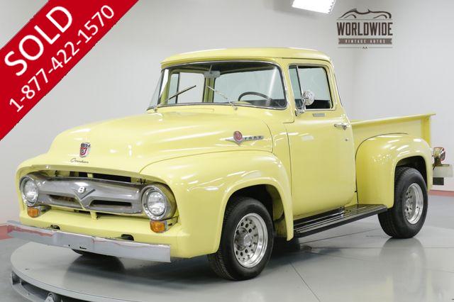 1956 FORD  F100 RARE BIG WINDOW! CA TRUCK! V8! SHORT BED 