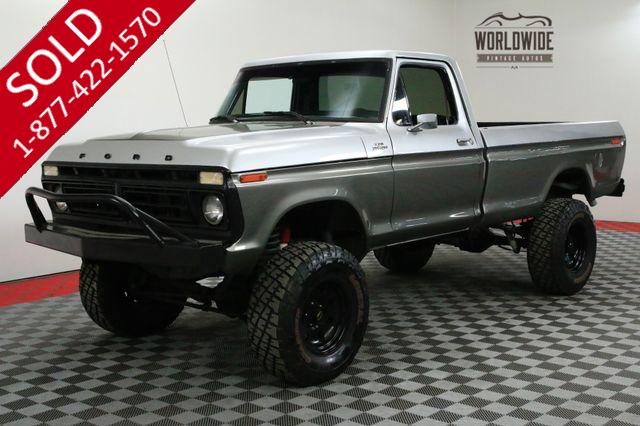 1977 FORD F150 V8. AUTO. GUNMETAL GREY. 4X4. BUILT.