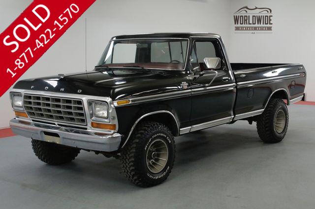 1979 FORD F150 RARE RANGER EDITION V8 DUAL TANK PS PDB 4X4