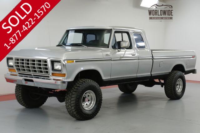 1978 FORD  F150 RARE SUPER CAB RANGER 351 V8 C6 AUTO 4X4 PS