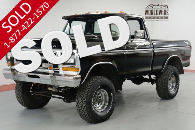 1979 FORD F150  RESTORED. SHORT BED 4x4. AC! CRATE 400 V8! 